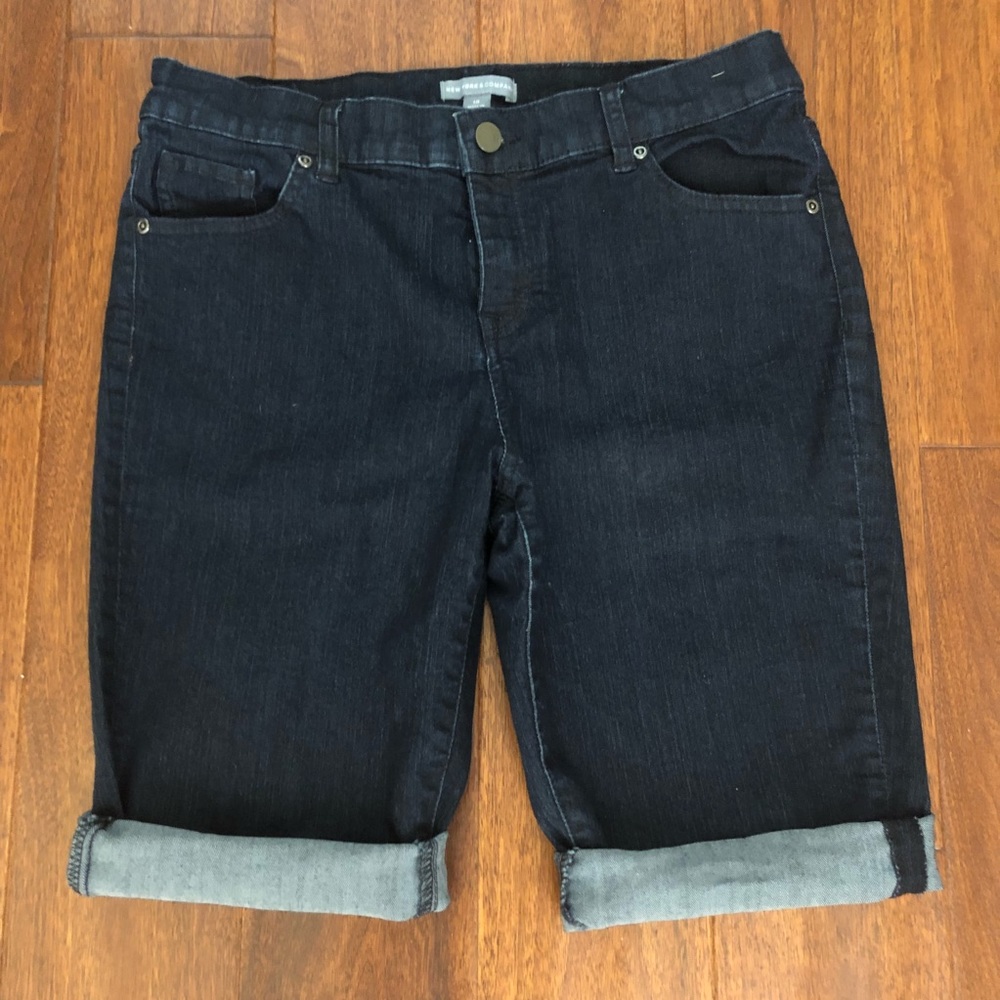 New York & Co. Denim Shorts - Picture 2 of 4